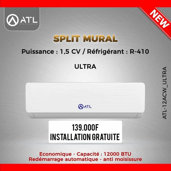 Climatiseur Split Mural ATL
