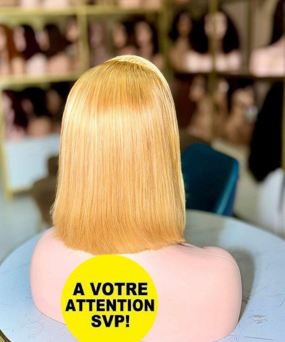 Perruque Blonde Bob Chic