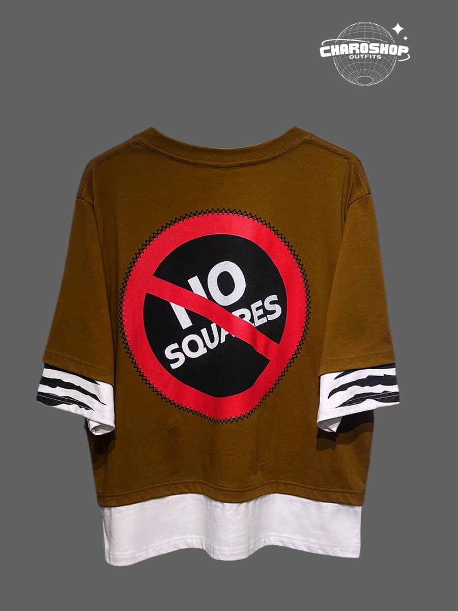 T-shirt crok top streetwear