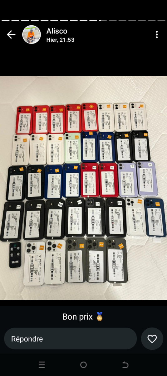 Smartphones dernier cri