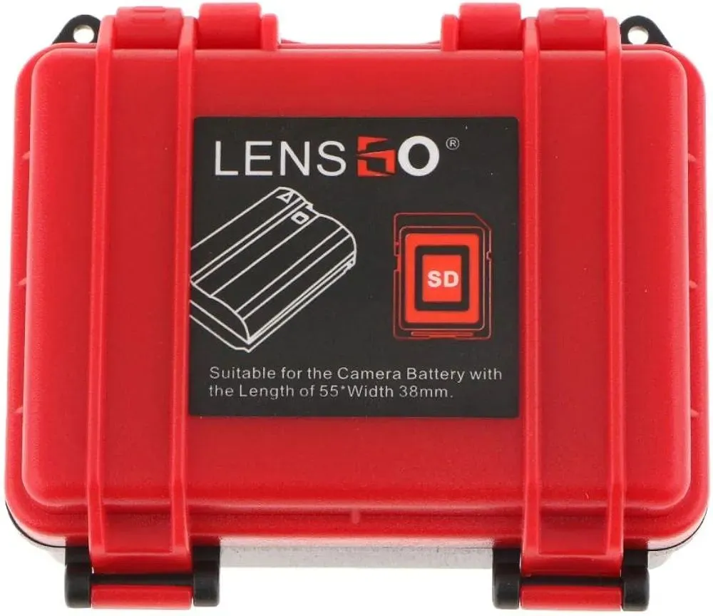 Lithium Battery Case Storage Box Holder for El15 E6 E8 E17 El14 and Sd Card Cameras & Photo | Camera & Photo Accessories | Other Camera & Photo Accessories