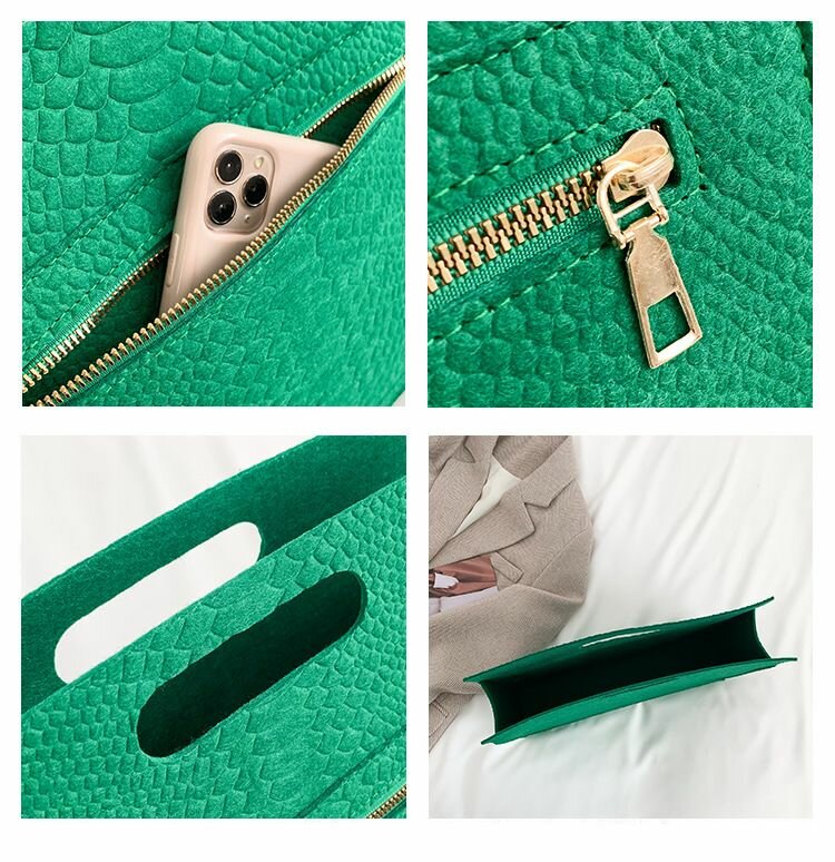 Sacs feutre raffiné