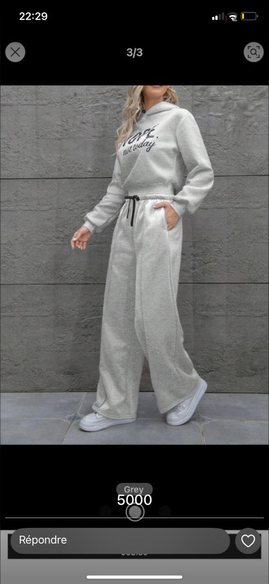 Tenue décontractée "NOPE"