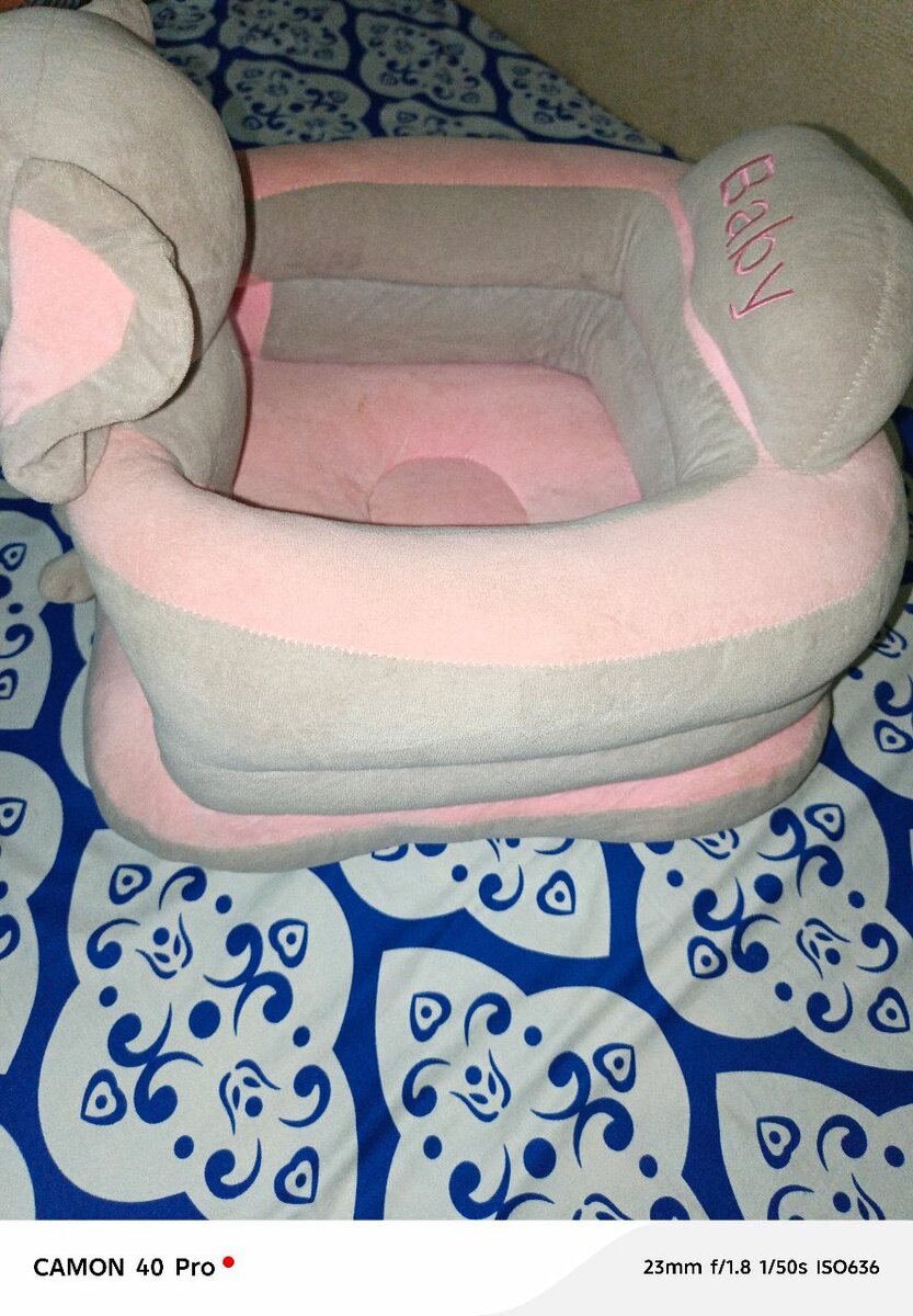 Siège Bébé Éléphant Doux