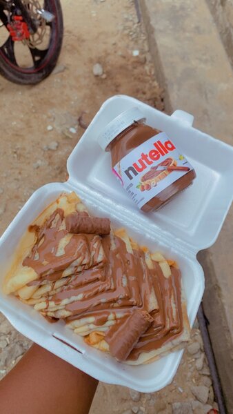 Crêpe au nutella