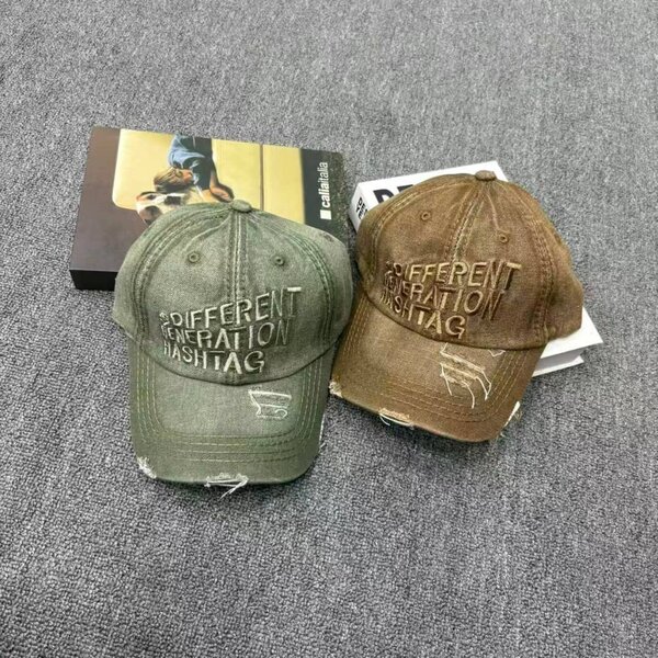 Casquettes vintage en denim