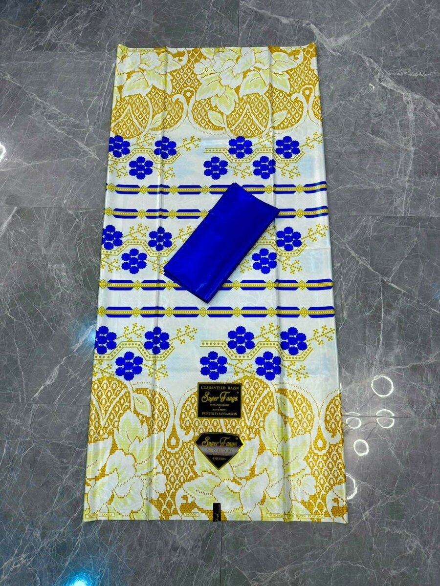 Tissus Bazins super Fanga