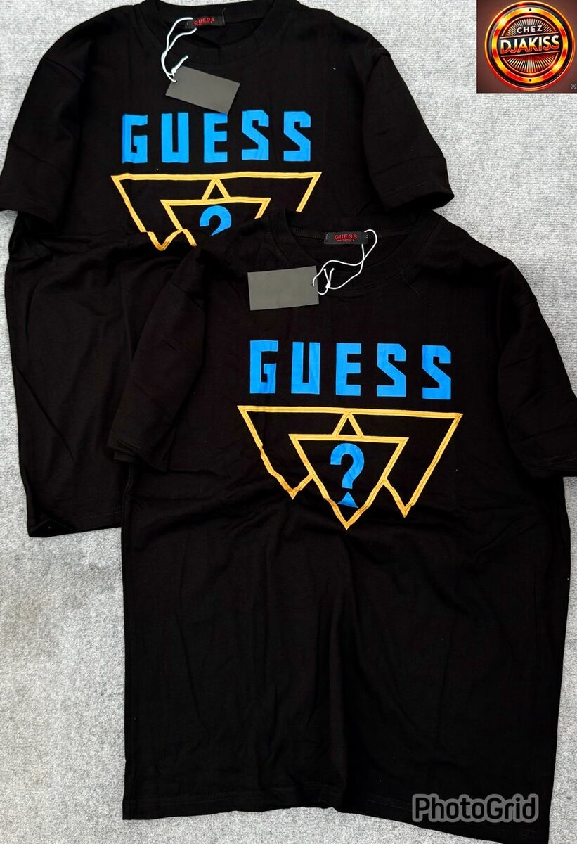 T-shirt homme noir imprimé