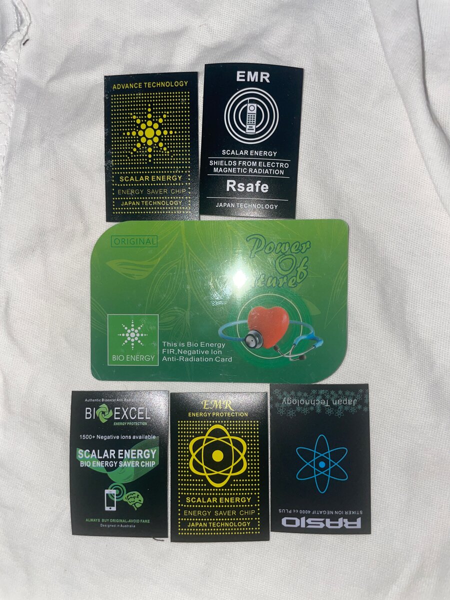 Carte Protectrice Anti-Radiation Énergétique