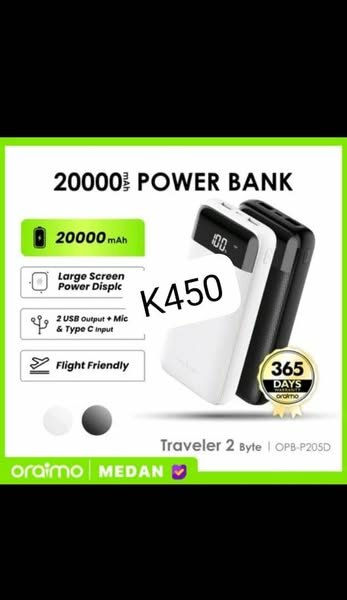 Oraimo Power Bank 