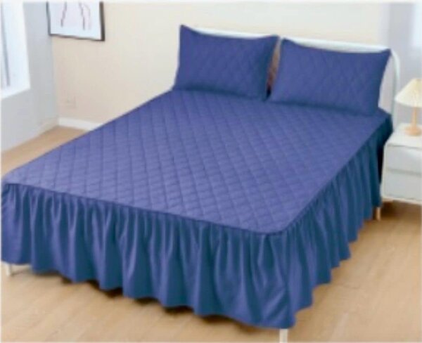 Bedroom set: waterproof quilted bedspread + pillowcases 2pcs