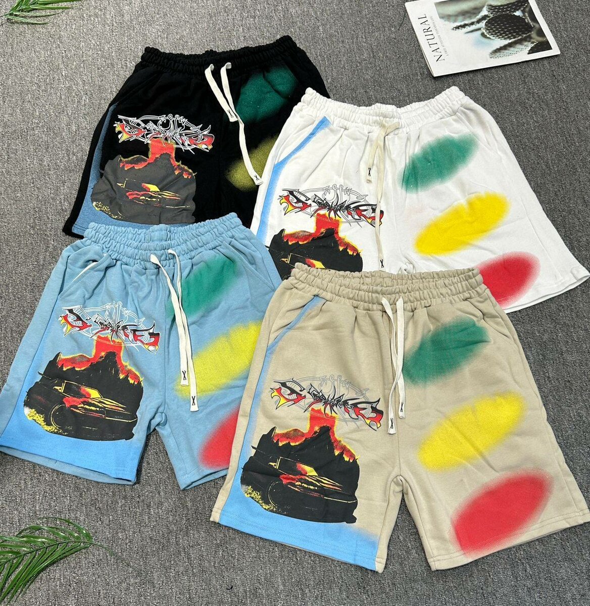 Shorts décontractés imprimés