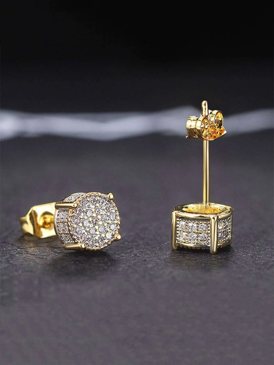 Earring, bracelet and ring