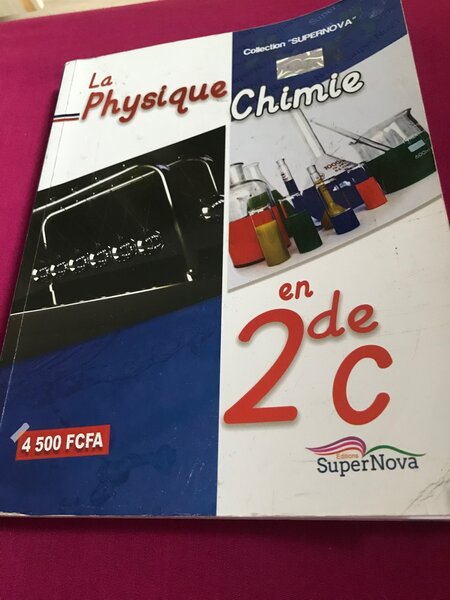 Livre Physique Chimie 2e C