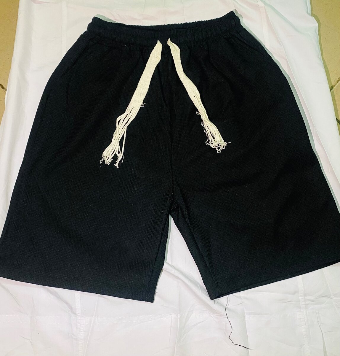 Ensemble T-shirt et Short Noir