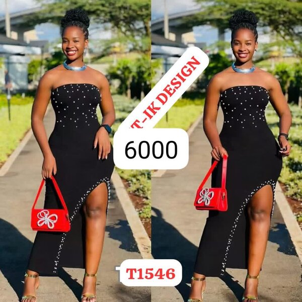 Robe Élégante à Fente