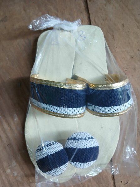 Sandales d'été à rayures