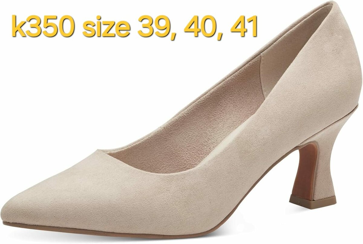 Beige pointed toe low heel shoes