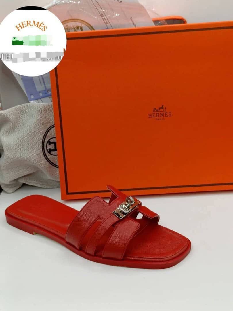 Sandales en cuir Hermès