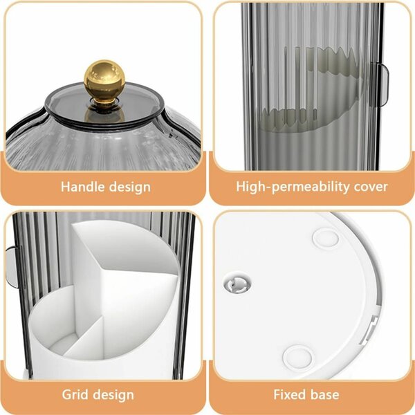 Organisateur maquillage rotatif