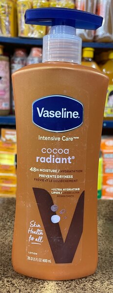 LAIT VASELINE RADIANT 400ML