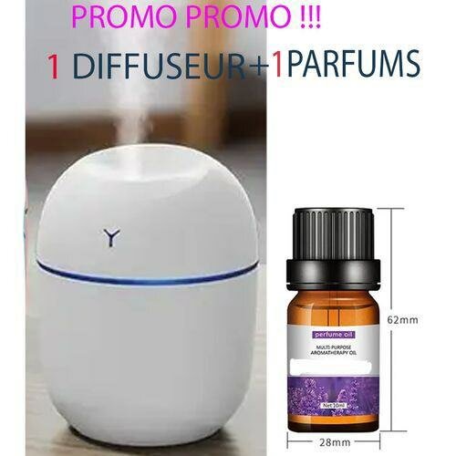 Humidificateur dair _ aromatiques - 220mL _ avec veilleuses