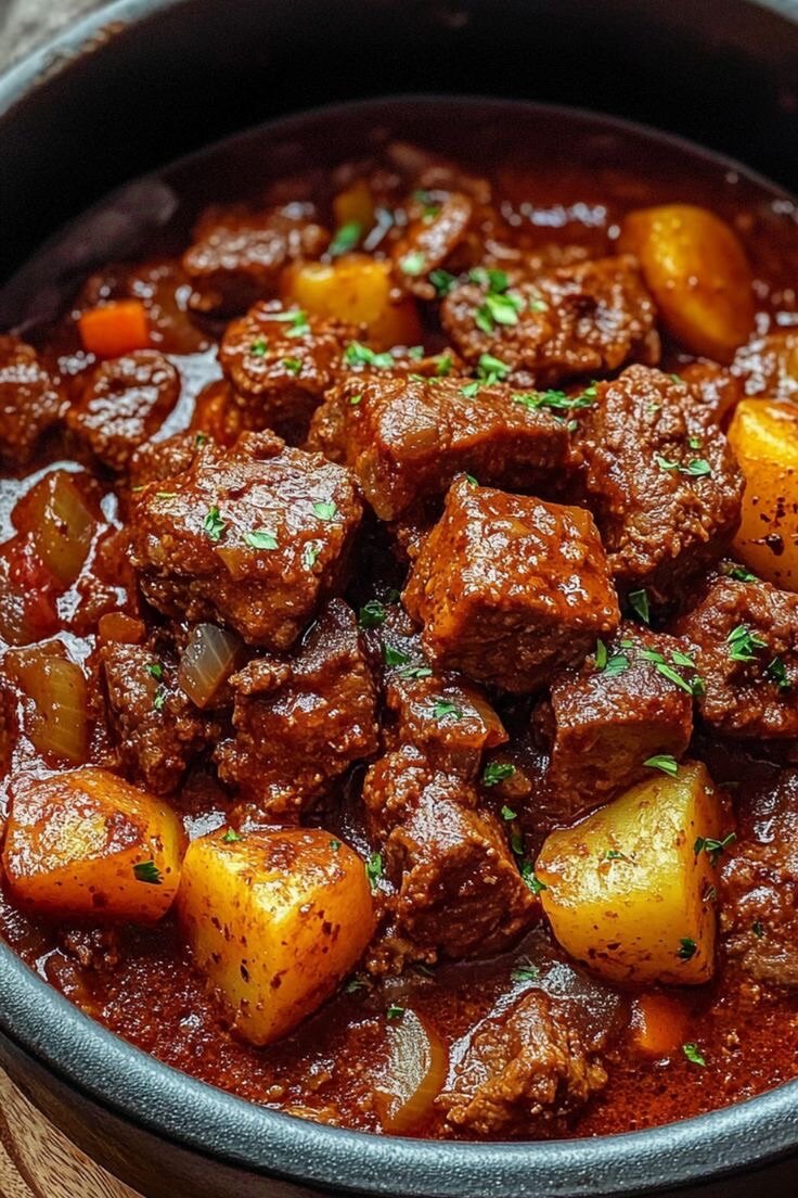 Boeuf bourguignon savoureux