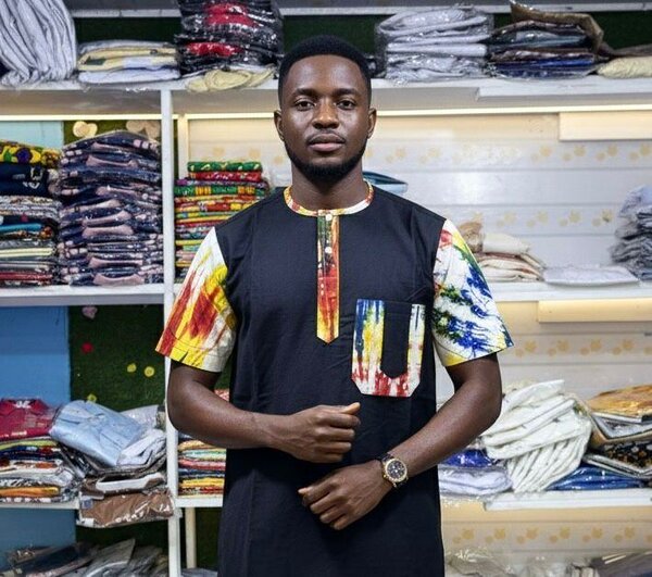 Chemise en pagne pour homme