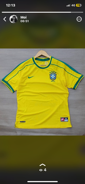 Maillot de football Brésil