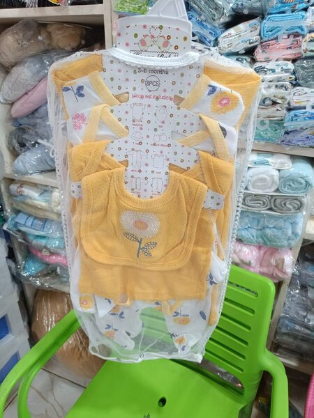 Ensemble Bébé 7 Pièces Doux