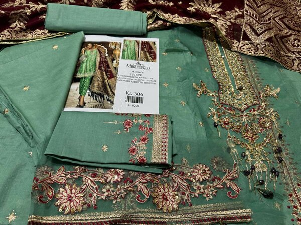 Printed lawn