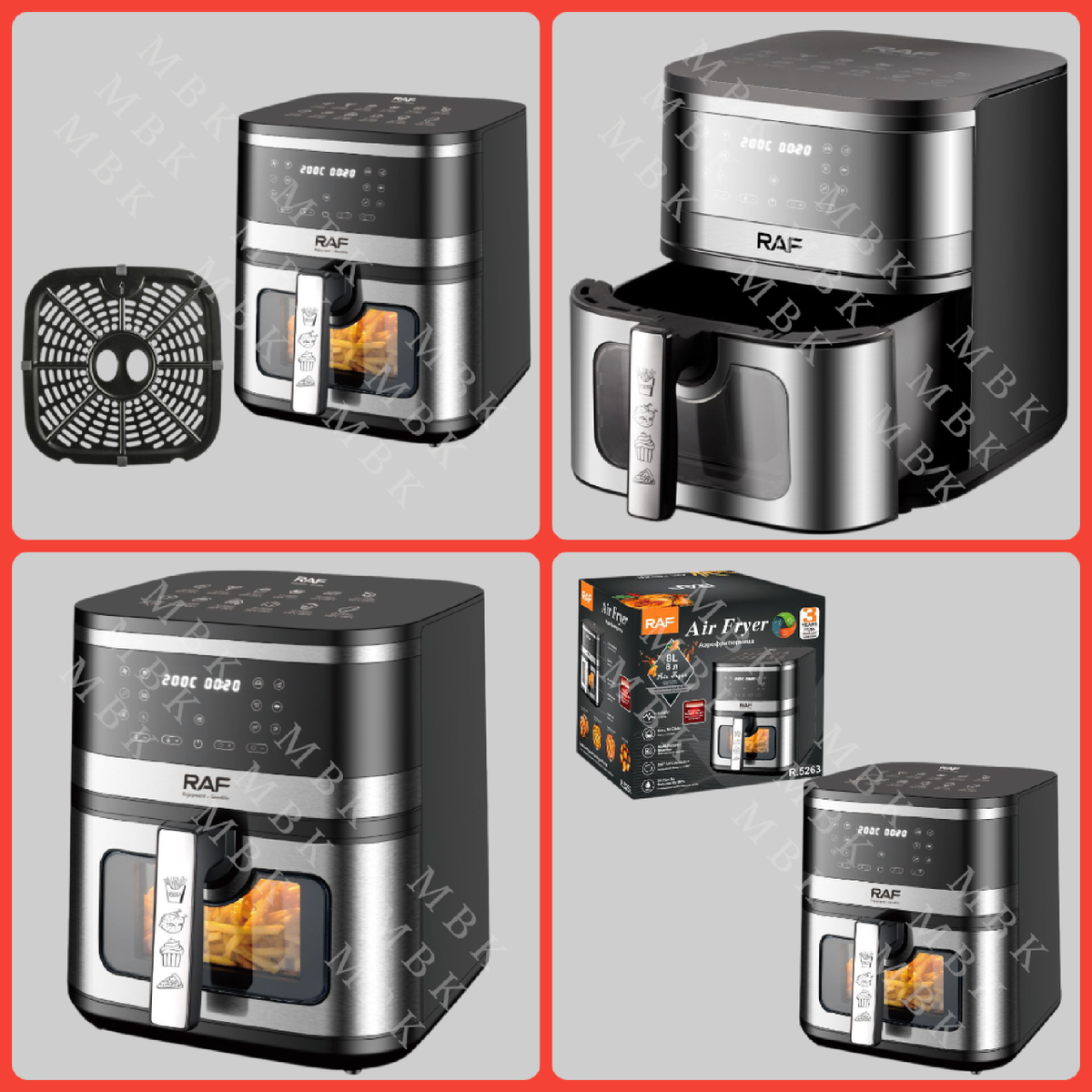 Friteuse à air 8L RAF