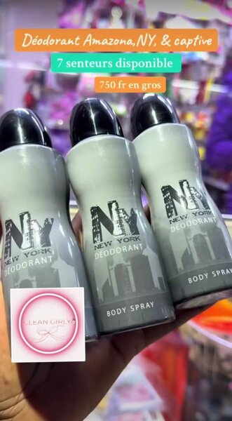 Déodorant Captive mixte