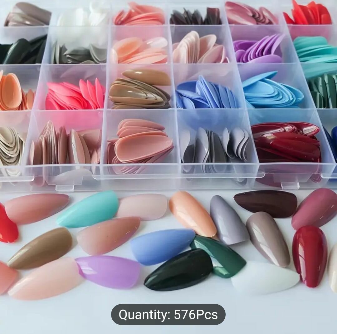 576 Pieces Nails Set