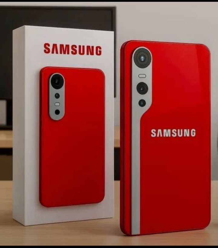 Samsung Smartphone Rouge