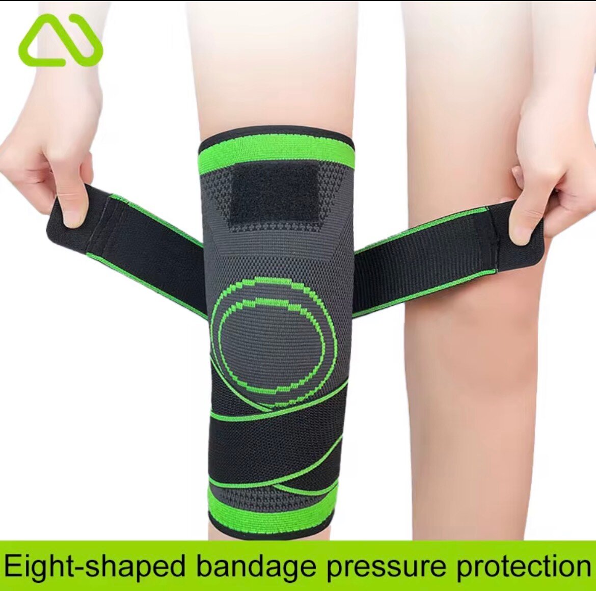 Genouillère de compression ajustable