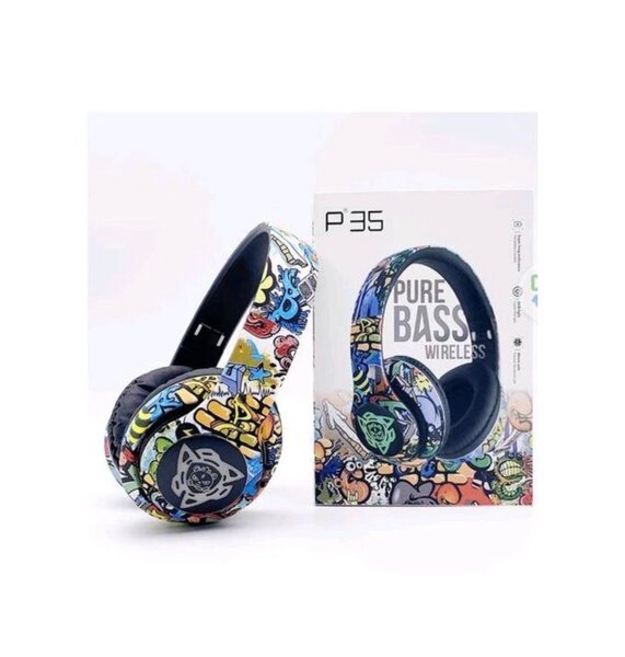 Casque Sans Fil Graffiti