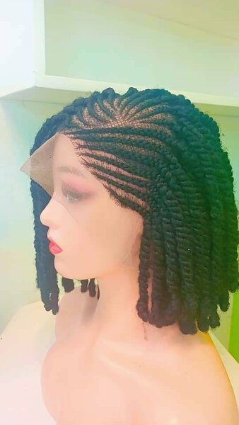 Perruque Torsadée Bob