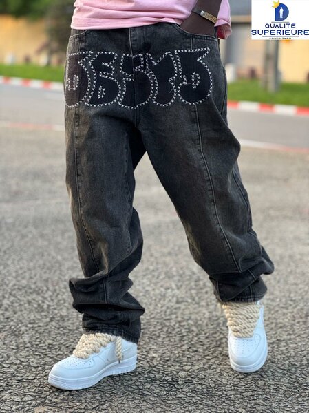 Jeans baggy style décontracté