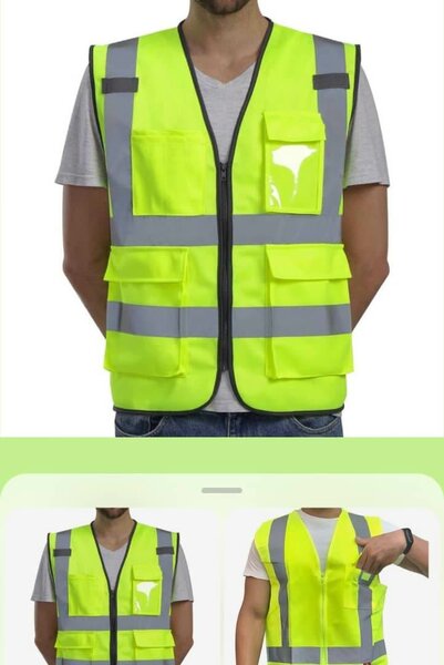 Gilet de sécurité haute visibilité