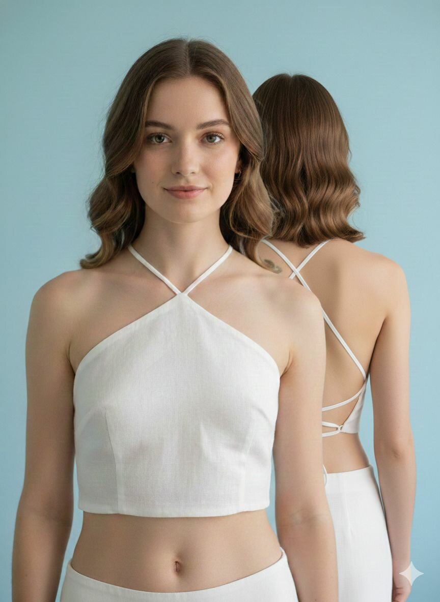 Top court élégant pour femme