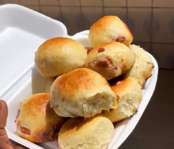 Délicieux pains fourré