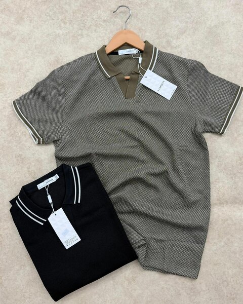 Polo rayé élégant pour homme