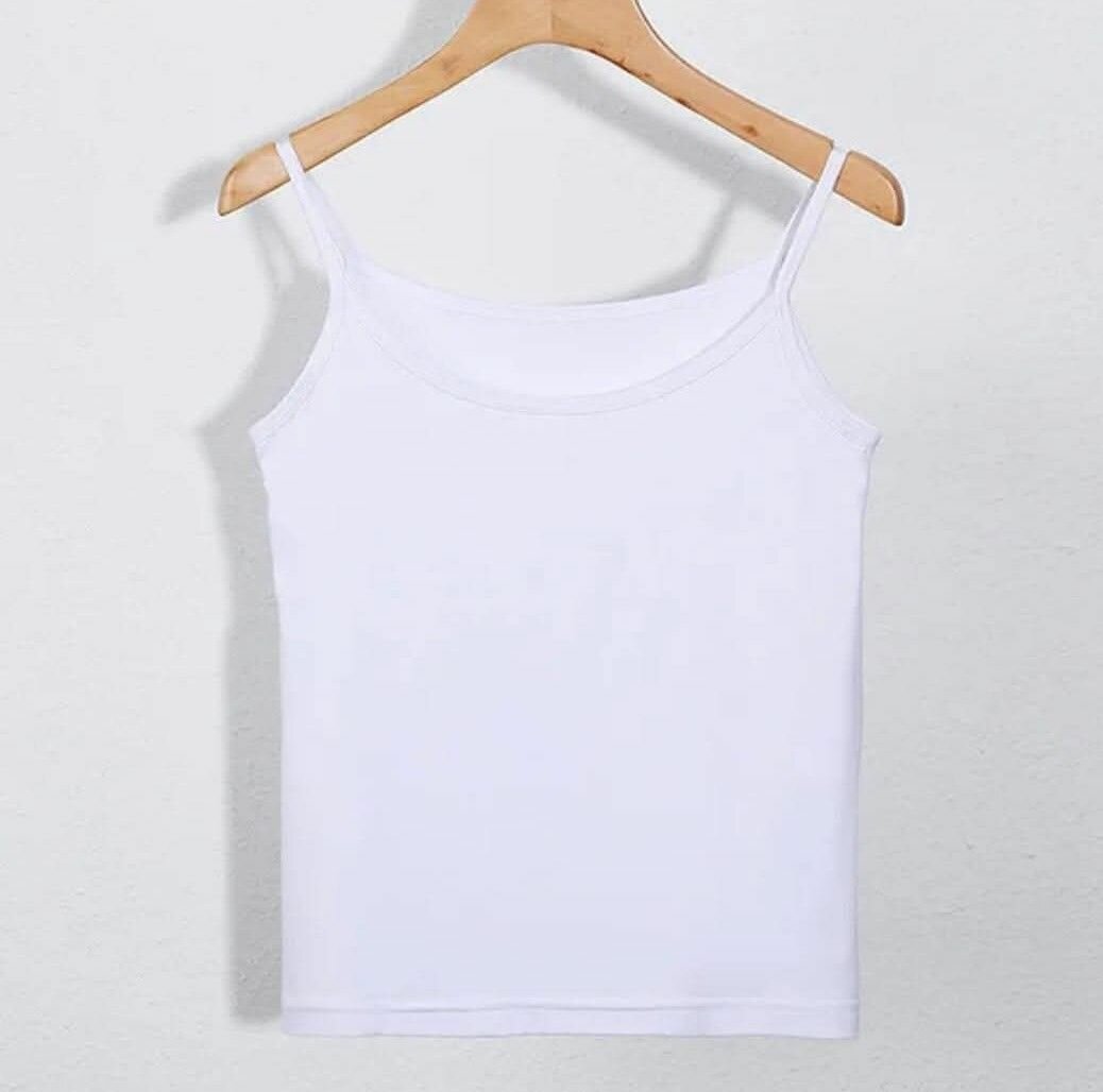 Débardeur Blanc  femme Confort