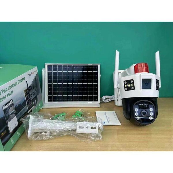 Caméra de sécurité solaire étanche