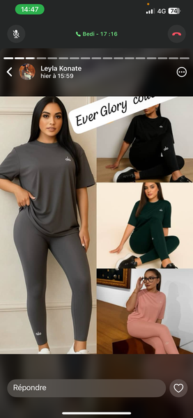 Ensemble de sport femme