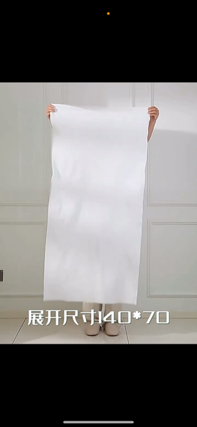 Serviette comprimée absorbante