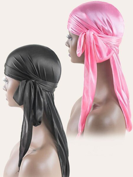 Durag en satin unisexe