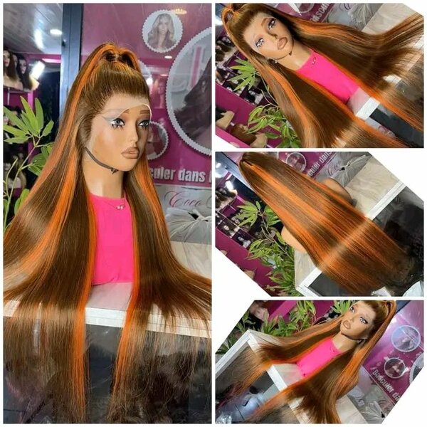 Perruque Longue Colorée