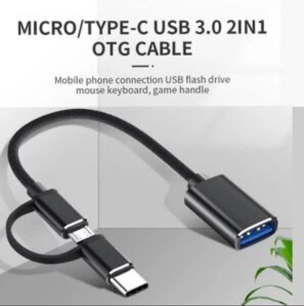 Câble OTG USB 3.0 Type-C Micro